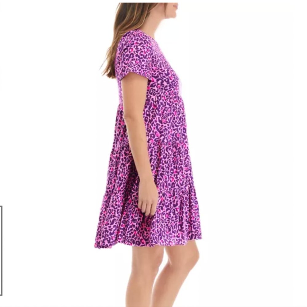 Lilly Pulitzer Jodee Short Sleeve Swing Mini Dress - Picture 2 of 4